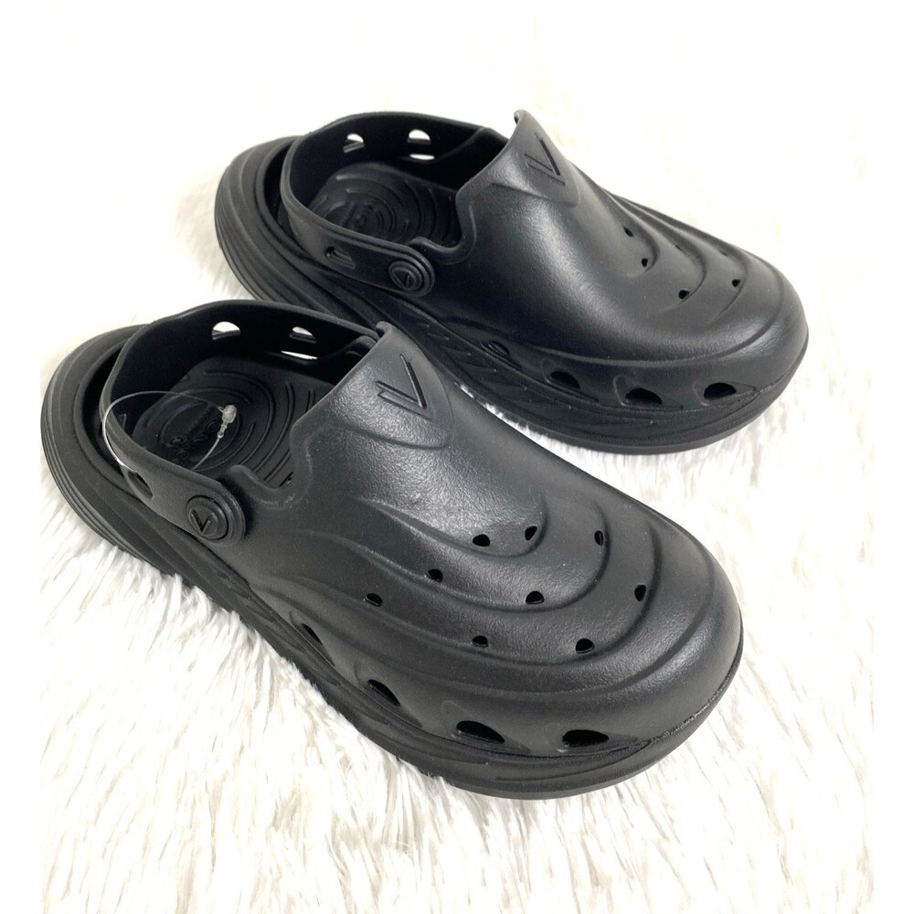 Vionic Mules Wave Recovery Rx Clogs Unisex  Black Women Size 5 Men 3 Slingback